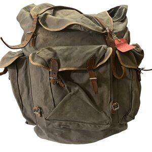 Vintage Canvas Backpack